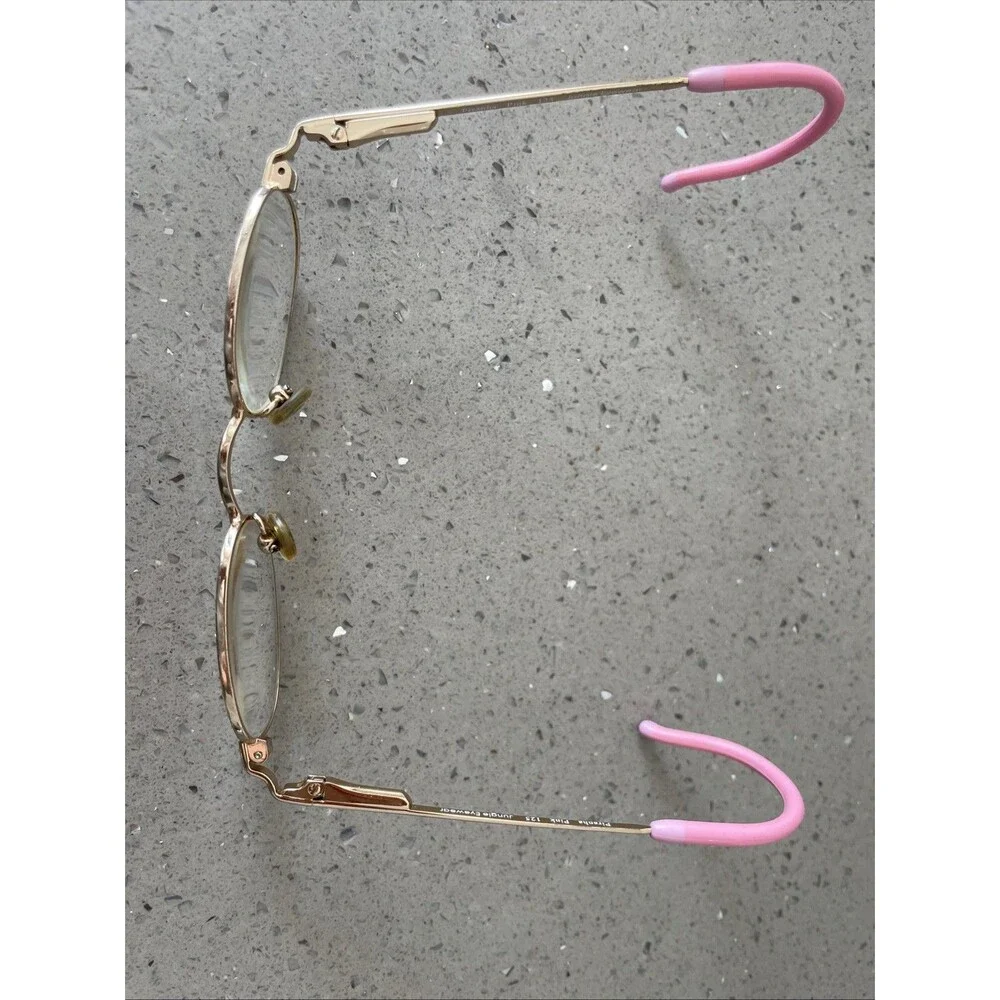 Jungle Eyewear Eyeglasses Frames ONLY Piranha Pink 125 Kids full rim oval